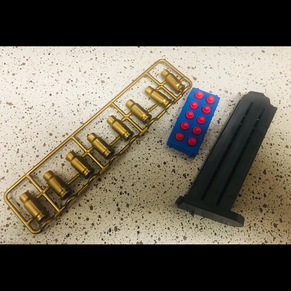 TOY 🎯Extra SOFT FOAM ammo for the toy desert Eagle ejection Gun + magazine - Picture 4 of 7